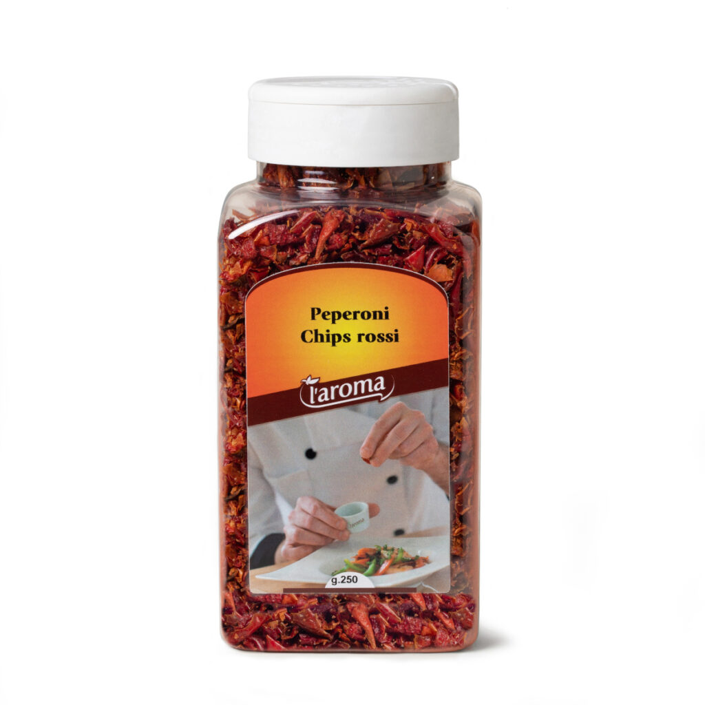 Peperone Chips Rossi g. 250
